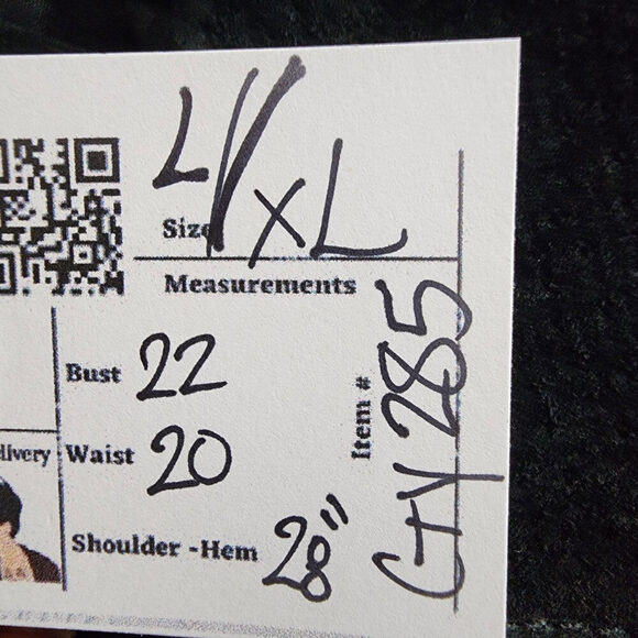 Lady Hathaway Black Suede Button Up Jacket Size L/XL - Picture 10 of 10